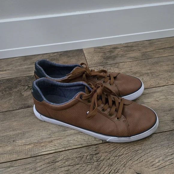 Tommy Hilfiger Men's Brown Casual Sneakers Size 11 1/2 - Picture 2 of 11